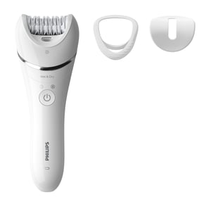 Philips Epilierer Serie 8000 BRE700/00 Epilierer für die Trocken- und Nassanwendung