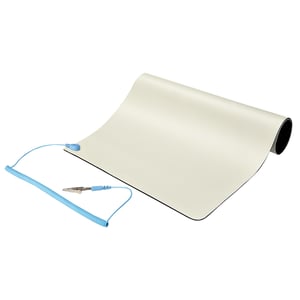 StarTech SM-ANTI-STATIC-MAT Antistatikmatte Beige, Schwarz Polyvinylchlorid (PVC) 1 Stück
