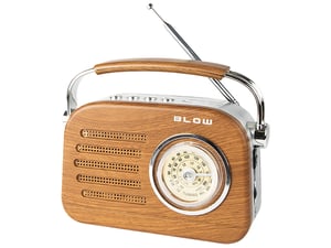 BLOW 77-532# radio Bärbar Analog Trä