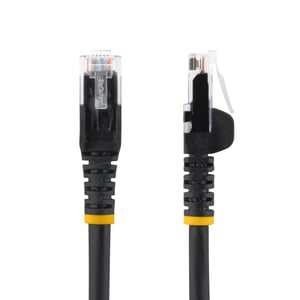 StarTech N6LPATCH5MBK kabel sieciowy Czarny 5 m Cat6 U/UTP (UTP) Okrągły