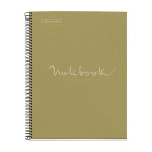 MAUL A609155 A4 notebook, 80 sheets. Green