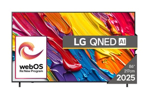 LG QNED 86QNED82A3B Fernseher 2,18 m (86") 4K Ultra HD Smart-TV WLAN Schwarz