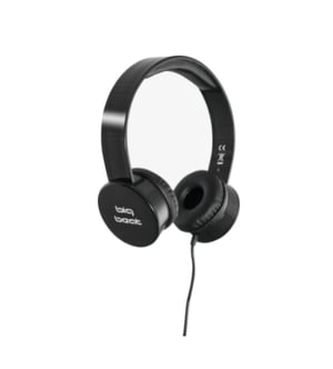 TechniSat 76-4930-00 hörlurar/headset, trådbundet, huvudband, musik, svart