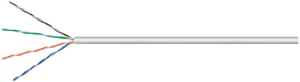 Goobay 68941 kabel sieciowy Szary 100 m Cat5e U/UTP (UTP)