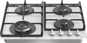 Gorenje GTW641EW płyta kuchenna Biały Wbudowany 60 cm Gaz 4 stref(y)