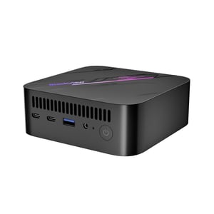 Blackview MP100 AMD Ryzen™ 5 7430U 16 GB DDR4-SDRAM 512 GB SSD Windows 11 Pro SFF Mini-PC Svart