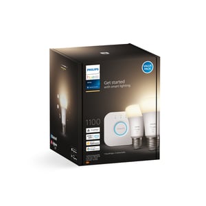 Philips Hue Zestaw startowy: 2 inteligentne żarówki E27 (1100)