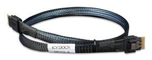 Icy Dock MB323L-B SAS-kabel 0,5 m Svart
