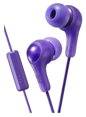 JVC HA-FX7M-V-E Zestaw słuchawkowy Przewodowa Douszny Połączenia/muzyka Fioletowy