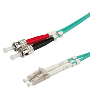 VALUE 21998725 kabel InfiniBand / światłowodowy 5 m LC ST Turkusowy