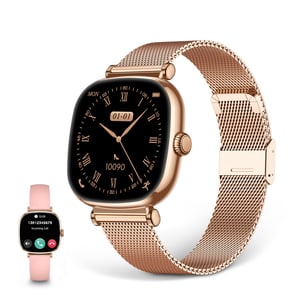 Ksix BXSW30R smartwatch / zegarek sportowy 4,32 cm (1.7") AMOLED Cyfrowy Ekran dotykowy Różowy