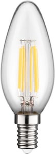 Goobay 65393 LED Bulb, Warm White 2700 K, 6 W, E14 C