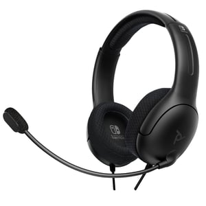 PDP LVL40 Wired Gaming Headset with Headband, Black