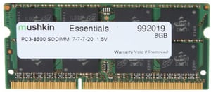 Mushkin SO-DIMM 8GB DDR3 Essentials moduł pamięci 1 x 8 GB 204-pin SO-DIMM