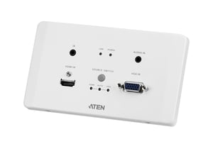 ATEN VE2812AEUT-AT-G AV-förlängare AV-sändare Vit