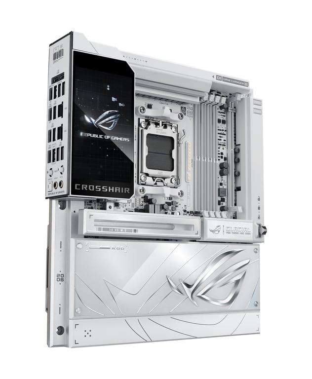 ASUS ROG CROSSHAIR X870E GLACIAL AMD X870E Gniazdo AM5 Rozszerzone ATX