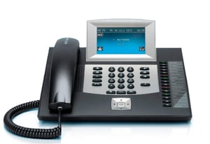Auerswald COMfortel 2600 IP telefon VoIP Czarny