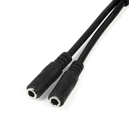 StarTech MUYHSMFF rozgałęźnik audio Czarny