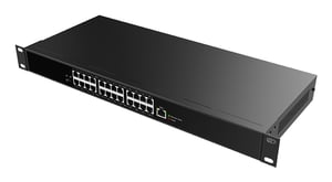 Fanvil PN24 Unmanaged Fast Ethernet (10/100) Network Switch, Black