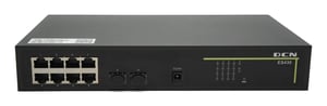 DCN ES430-10P-POE nätverksswitch, hanterbar L3 Gigabit Ethernet (10/100/1000) med stöd för PoE