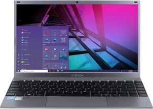 MaxCom mBook14 Intel® Celeron® J4125 Laptop 35,6 cm (14") Full HD 8 GB 256 GB SSD Wi-Fi 5 (802.11ac) Windows 10 Home Szary