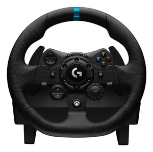 Logitech G G923 Black USB 2.0 Steering Wheel + Pedals Analog/Digital PC, PlayStation 4, PlayStation 5