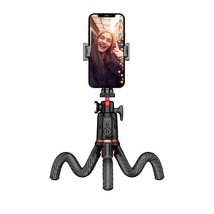 Rollei 23154 Smartphone-Stativ mit 3 Beinen, schwarz