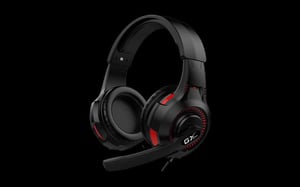 Genius HS-G600V Hörlurar med sladd, handhållna, för gaming, USB typ A, svarta