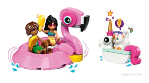 LEGO Friends Impreza na basenie z jednorożcem i flamingiem