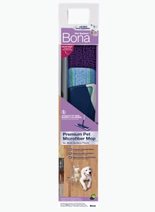 Bona CA102085 Mopp für Trocken- und Nassreinigung, Mikrofaser, blau