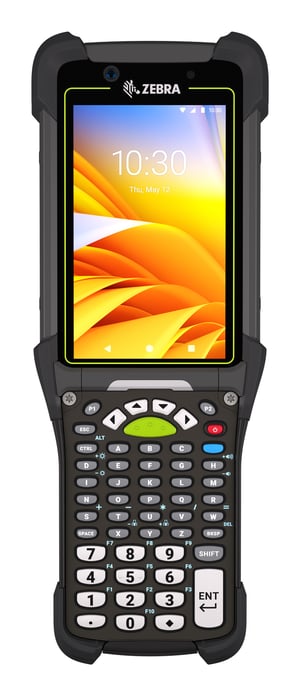 Zebra MC9400 terminal 10,9 cm (4.3") 800 x 480 px Ekran dotykowy 743 g Czarny