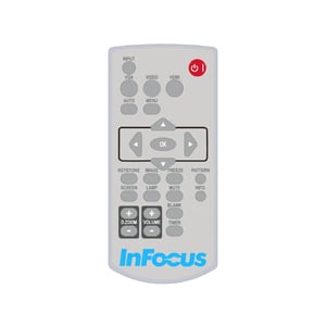 InFocus HW-NAVIGATOR-6 pilot Projektor Naciśnij przyciski