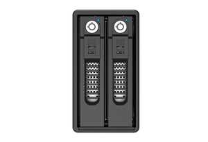 Raidon GR3660-BA31 macierz dyskowa 0 TB Desktop Czarny