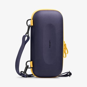 Spigen Nano Pop Pro Flip Case for Nintendo, Polycarbonate (PC), Dark Blue, Yellow