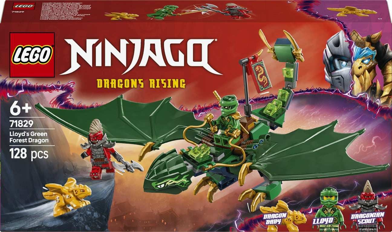 LEGO NINJAGO Zielony leśny smok Lloyda