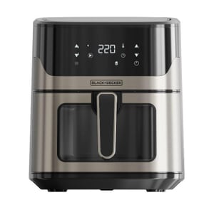 Black & Decker BXAF6500E Single 6.5 L Standalone 1600 W Low-Fat Fryer Black, Gray