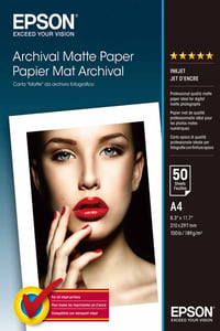 Epson Archival Matte Paper - A4 - 50 Arkuszy