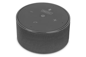 Digitus Portable Conference Speaker, compatible with Bluetooth and USB