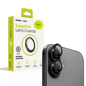Mobile Origin SALG-I17-BLK ochraniacz na ekran / tył telefonu Osłona obiektywu aparatu fotograficznego Apple 1 szt.