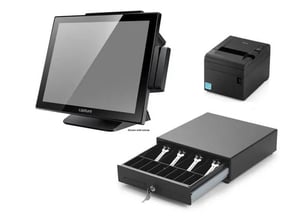Capture CA-PIB-2 Point-of-Sale Terminal J1900 2 GHz 38.1 cm (15") 1024 x 768 px Touchscreen Black
