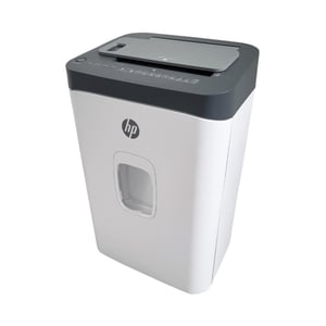 HP OneShred Auto 200CC Shredder, Cross-Cut, 63 dB, 22 cm, White