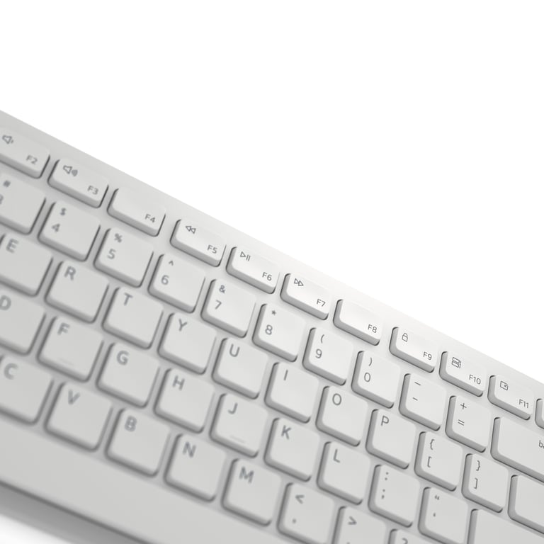 DELL Klawiatura i mysz Pro — KM5221W - rosyjska (QWERTY) - biała