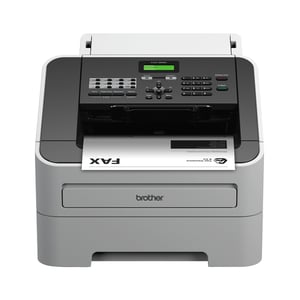 Brother FAX-2840 fax Laser 33,6 Kbit/s A4 Svart, Grå