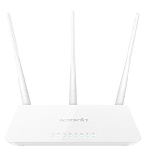Tenda F3 trådlös Fast Ethernet-router, vit