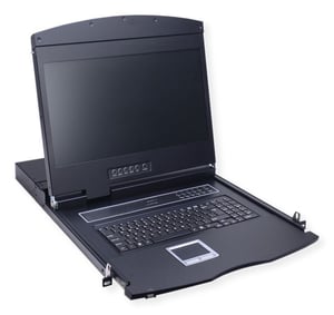 VALUE 26.99.0132 rackkonsol 48,3 cm (19") 1366 x 768 px Svart 1U