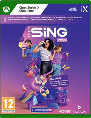 GAME Let's Sing 2024 Standardowy Niemiecki, Angielski, Hiszpański, Francuska, Włoski Xbox One/Xbox Series X