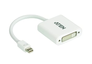 ATEN VC960 Mini-DisplayPort-zu-DVI-I-Kabeladapter, weiß