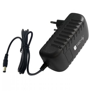 Techly IPW-12DC15A nätadapter/omformare, inomhus, 18 W, svart