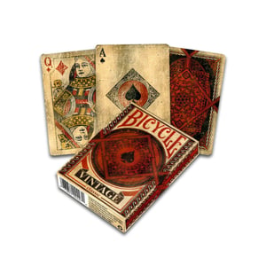 Bicycle Vintage Playing Cards, 56-piece set