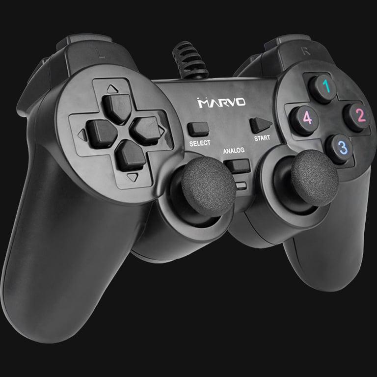 Marvo GT-006 kontroler gier Czarny USB Gamepad Analogowy PC